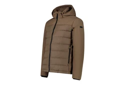 CMP Herren Jacke Zip Hood 34K0147 Braun/Khaki/Beige/Grau