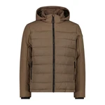 CMP Herren Jacke Zip Hood 34K0147 Braun/Khaki/Beige/Grau