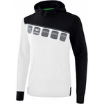Erima Sweatshirt 5-C Kapuzensweat Weiß/Dunkelblau/Grün/Schwarz
