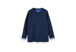 Scotch & Soda Herren Sweatshirt Reversible Pull 156831 156831