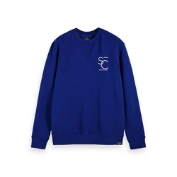 Scotch & Soda Fleecepullover Herren Sweatshirt Chest Artworks (156781) 156781