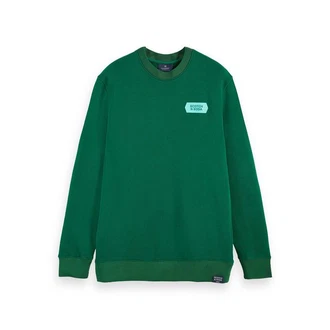 Scotch & Soda Fleecepullover Herren Sweatshirt Chest Artworks (156781)