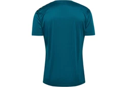 hummel T-Shirt hmlAUTHENTIC PL JERSEY S/S BLAU/KORALLE/SCHWEFELFRÜHLING