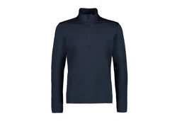 CMP Langarmshirt Rollkragenpullover Man Sweat SCHWARZ/BLAU (30L1097)