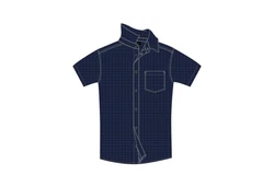 CMP Herren Hemd MAN SHIRT schwarz/blau (33S5897)