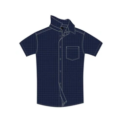 CMP Herren Hemd MAN SHIRT schwarz/blau (33S5897)