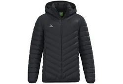 Erima Winterjacke Herren Steppjacke Schwarz/Dunkelgrün/Grün