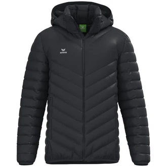 Erima Winterjacke Herren Steppjacke Schwarz/Dunkelgrün/Grün