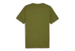 PUMA T-Shirt BETTER ESSENTIALS Tee Dunkelgrün/Grün