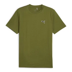 PUMA T-Shirt BETTER ESSENTIALS Tee Dunkelgrün/Grün