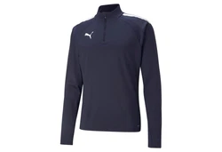 PUMA Sweatshirt teamLIGA HalfZip Sweatshirt Dunkelblau