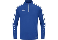 Jako Trainingspullover Ziptop Power Blau/Pastell/Lila/Dunkelblau/Hellblau