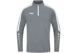 Jako Trainingspullover Ziptop Power Dunkelgrau/Grau/Dunkelblau/Hellgrau