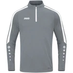 Jako Trainingspullover Ziptop Power Dunkelgrau/Grau/Dunkelblau/Hellgrau
