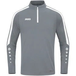 Jako Trainingspullover Ziptop Power Dunkelgrau/Grau/Dunkelblau/Hellgrau