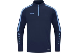 Jako Trainingspullover Ziptop Power Dunkelblau/Lila/Pastell