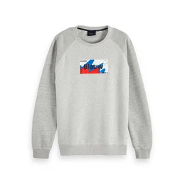 Fleecepullover Herren Sweatshirt Crew Neck Sweat 153575