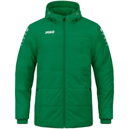 Winterjacke Herren Coachjacke Team mit Kapuze 7103