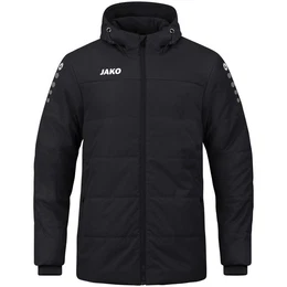 Winterjacke Herren Coachjacke Team mit Kapuze 7103