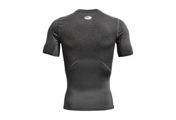 Under Armour Herren UA HG Armour Comp SS T-Shirt Grau/Dunkelgrau
