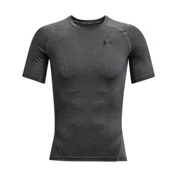 Under Armour Herren UA HG Armour Comp SS T-Shirt Grau/Dunkelgrau