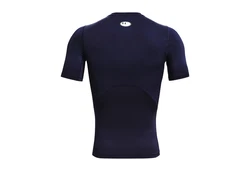 Under Armour Herren UA HG Armour Comp SS T-Shirt dunkelblau/wei