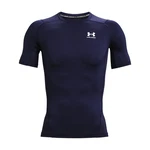 Under Armour Herren UA HG Armour Comp SS T-Shirt dunkelblau/wei Under Armour Herren UA HG Armour Comp SS T-Shirt dunkelblau/wei