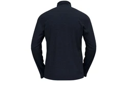 Odlo Rollkragenpullover Midlayer 1/2 Zip Roy Dunkel Saphir/Schwarz