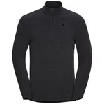 Odlo Rollkragenpullover Midlayer 1/2 Zip Roy Grau/Schwarz (542332)