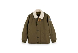 Scotch & Soda Herren Jacke Short Teddy Collar Jacket (152000) 152000