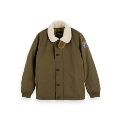 Scotch & Soda Herren Jacke Short Teddy Collar Jacket (152000) 152000