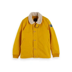 Scotch & Soda Herren Jacke Short Teddy Collar Jacket (152000) 152000