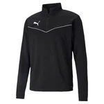 PUMA teamRISE HalfZip Sweatshirt Rot/Schwarz