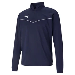 PUMA teamRISE HalfZip Sweatshirt Dunkelblau