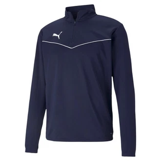 PUMA teamRISE HalfZip Sweatshirt Dunkelblau