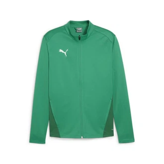 PUMA Sweatjacke teamGOAL Trainingsjacke Grün/Dunkelgrün/Neonfarben