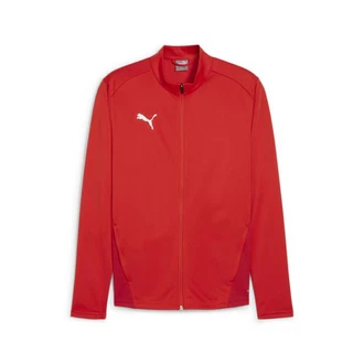 PUMA Sweatjacke teamGOAL Trainingsjacke Rot