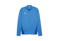 PUMA Sweatjacke teamGOAL Trainingsjacke Blau/Hellblau