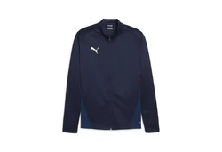 PUMA Sweatjacke teamGOAL Trainingsjacke Dunkelblau