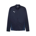 PUMA Sweatjacke teamGOAL Trainingsjacke Dunkelblau
