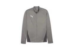 PUMA Sweatjacke teamGOAL Trainingsjacke Grau/Dunkelgrau/Hellgrau/Braun
