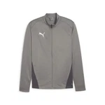 PUMA Sweatjacke teamGOAL Trainingsjacke Grau/Dunkelgrau/Hellgrau/Braun