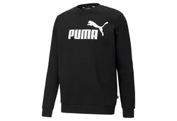 PUMA Sportsweatshirt ESS Big Logo Crew schwarz/weiß (586678)
