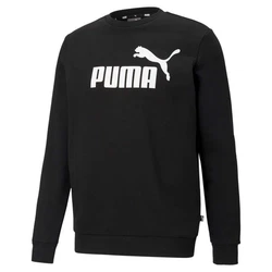 PUMA Sportsweatshirt ESS Big Logo Crew schwarz/weiß (586678)