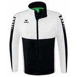 Erima Allwetterjacke Six Wings Weiß/Dunkelblau
