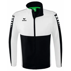 Erima Allwetterjacke Six Wings Weiß/Dunkelblau