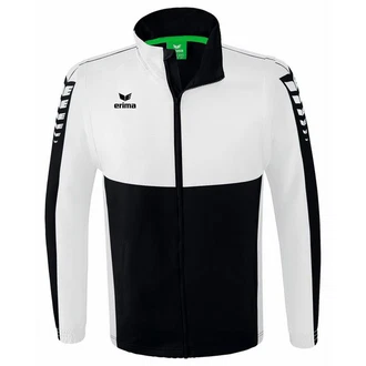 Erima Allwetterjacke Six Wings Weiß/Dunkelblau