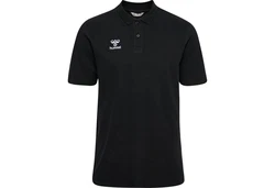 hummel Poloshirt Regular Fit mit klassischem Umlegekragen (7926) Schwarz (7926)