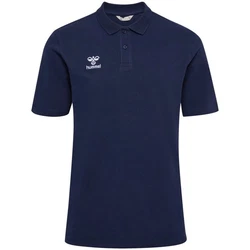 hummel Poloshirt Regular Fit mit klassischem Umlegekragen (7926) Blau (7926)