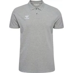 hummel Poloshirt Regular Fit mit klassischem Umlegekragen (7926) Grau (7926)